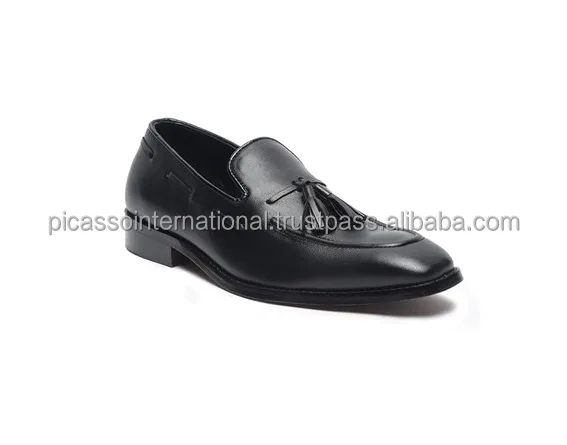 Elegant Design Top Quality Customized Logo Formal Casual Office Party Wear Men's Genuine Leather Shoes Manufacturer