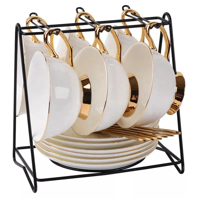 Wholesale Ceramic Tea Cup Set Porcelain Bone China Cup Set Strainer Lovely 3d Animal Teapot Mug Two Tea Cups One Pot for Present