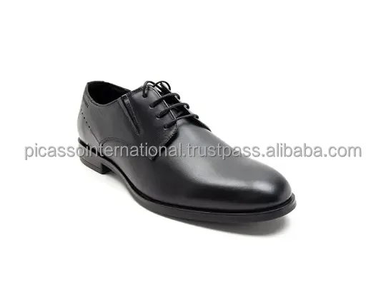 Exporter and Manufacturer of Superior Quality Custom Logo Party Wear Full Grain Cow Hide Genuine Leather Formal Shoes for Men