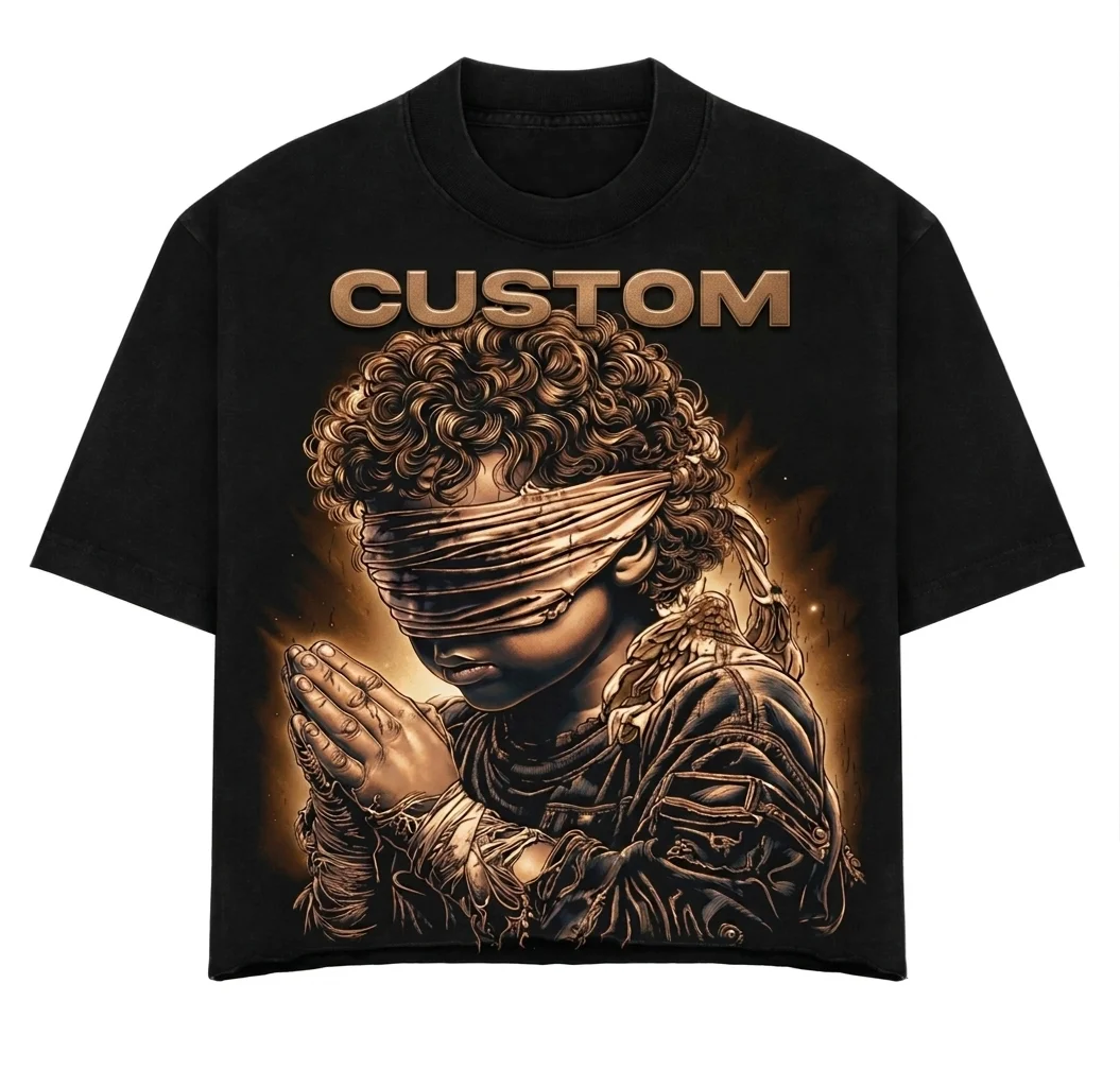 Custom Graphic Trendy Cotton Printed T Shirt Vintage Style Short Sleeves 100% Cotton Premium Quality  T Shirt For Unisex