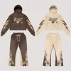 Cream and Chocolate Brown