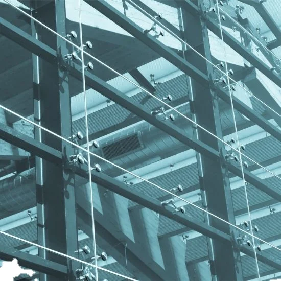 Spider Claws Point Supporting Glass Curtain Wall Building Facade Metal Structure Construction Glass Curtain Wall