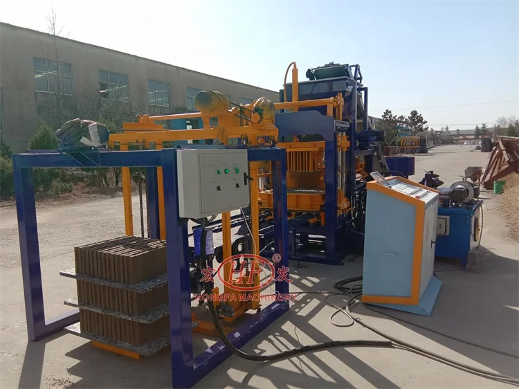 Automatic Industrial Machinery Cement Interlocking Paver Brick Block ...