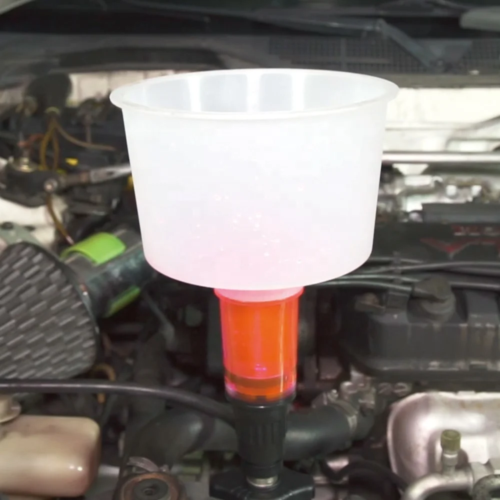Kit De Embudo Para Refrigerante De Coche | 16 Piezas, Para Cambio De Líquido Refrigerante