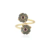 5.ลาบราโดไรต์ &amp; เพชร CZ สีม่วง