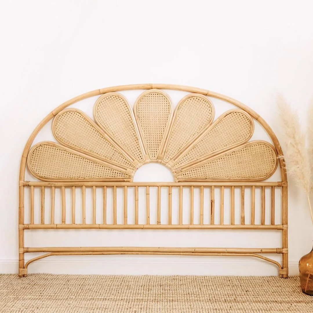 Luxus Rattan Blume Kopfteil Bett Kopfteil Panel Hotel liefert Grohandel  Bestseller