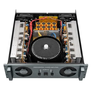 professional sound amplifier card  1200w / 1500w / 1800w/  2000w 2ch 3U 2ohm 20000w power amplifier