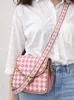 Pink & White Checkered