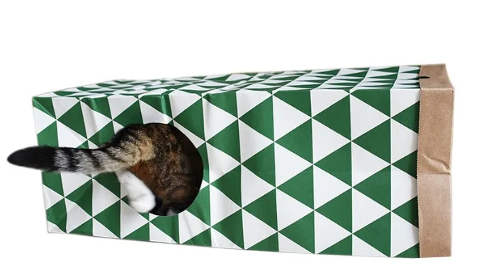 Pet Craft Supply Dino Katzentunnel – 5-in-1 Design, 1,2 M Lang, Mit Spielzeug, Für Katzen & Kleine Haustiere