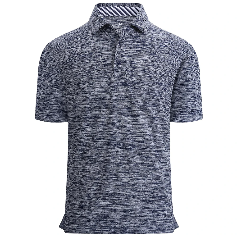 polo shirts Embroidered Knitted Fabric Breathable and Decorated with Pattern Button Available in XL 6XL Dark Light Techniques