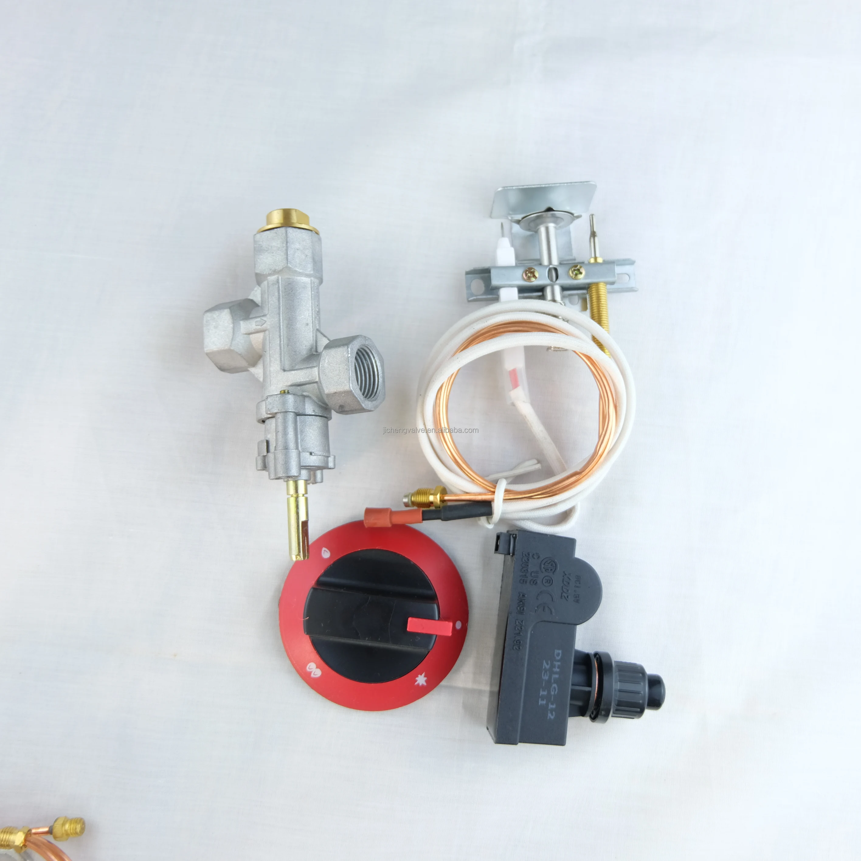 Gas Valve Body For Commercial Stove Oven Pulse Pilot Type 1/4