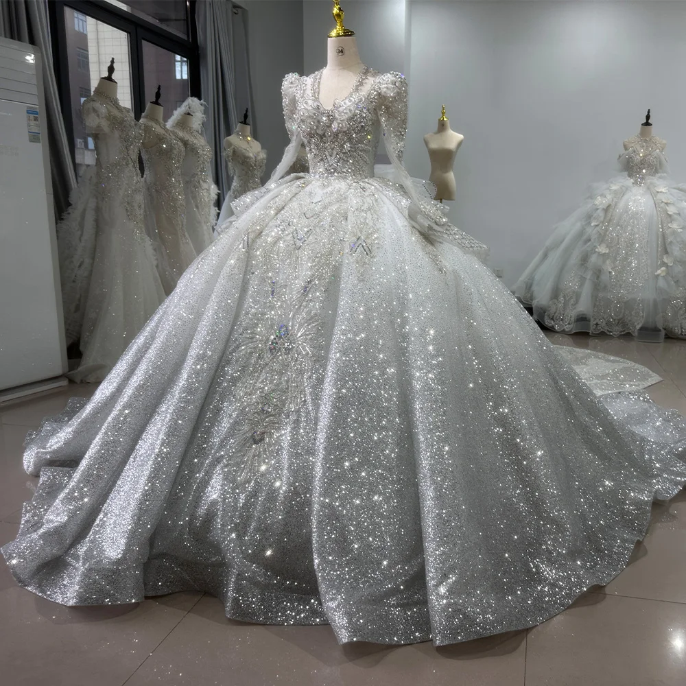 gray wedding guest dress Shirt Collar A-Line Formal dress_type_Sweet 16 Dresses 17 / 44 cm Sweetheart Neckline Wedding Dress Size:16 / 33