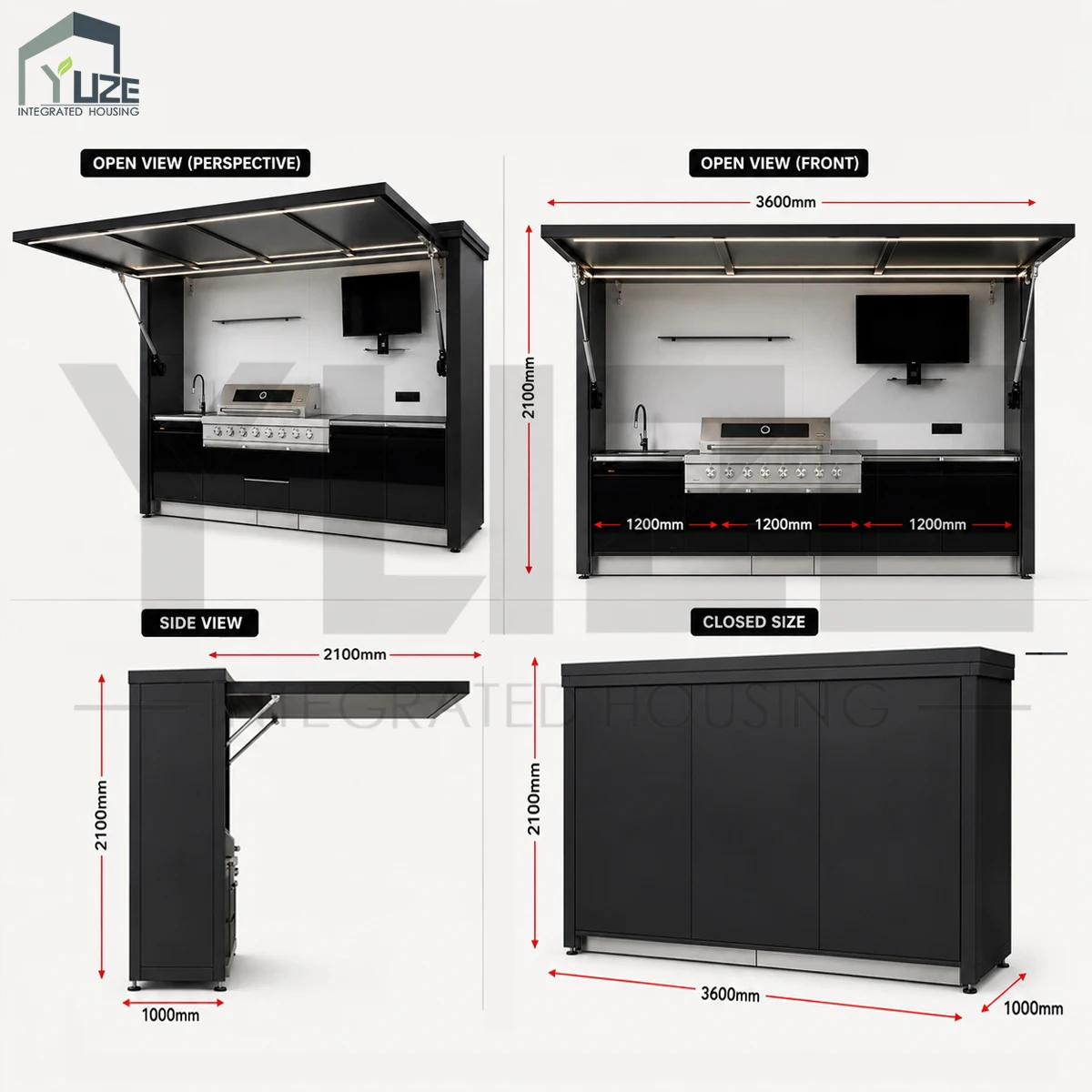 Packaging & shipping specifications