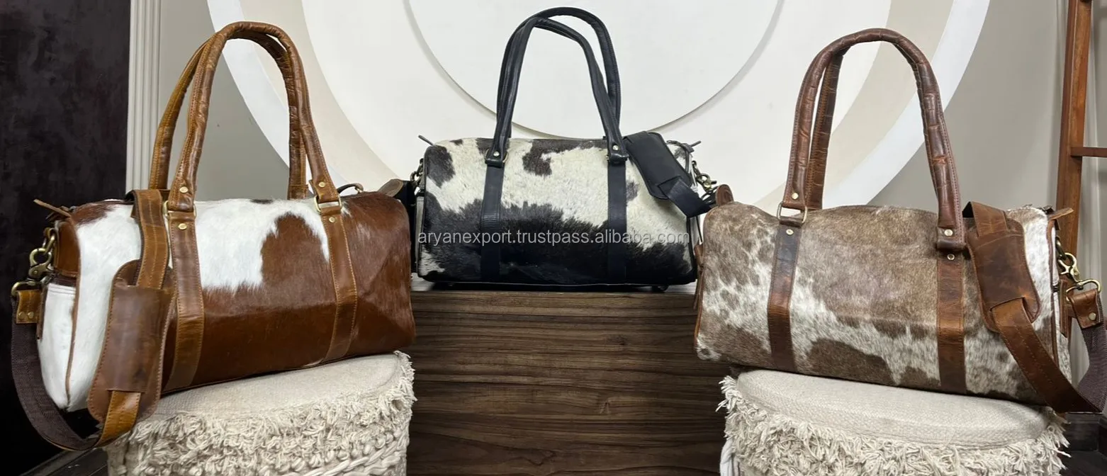 Sac De Voyage En Cuir Véritable PARRYS LEATHER WORLD - Bandoulière Ajustable - Marron