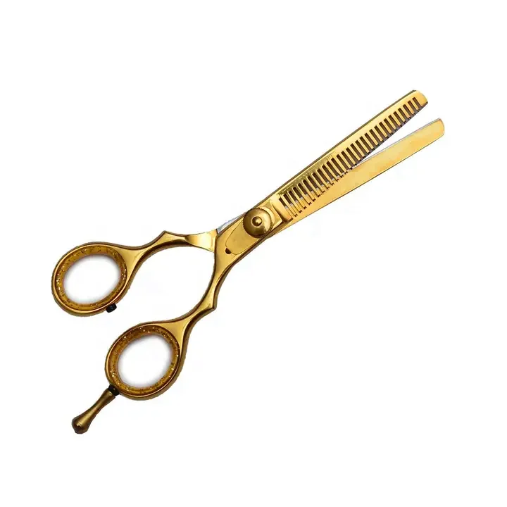 CNC Technology Japan VG10 Steel Texturizing Barber Scissors Professional Hair Shears Super Soft Hair Thinning Scissors