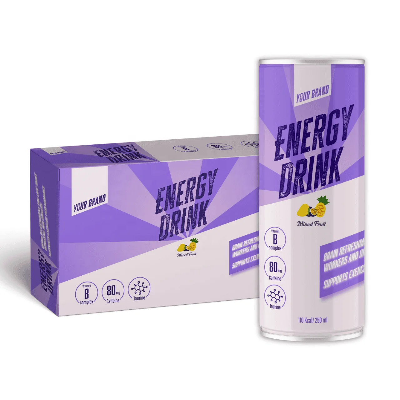 Exclusive Health Formulas Private Label Crafted in Taiwan Energy Drink