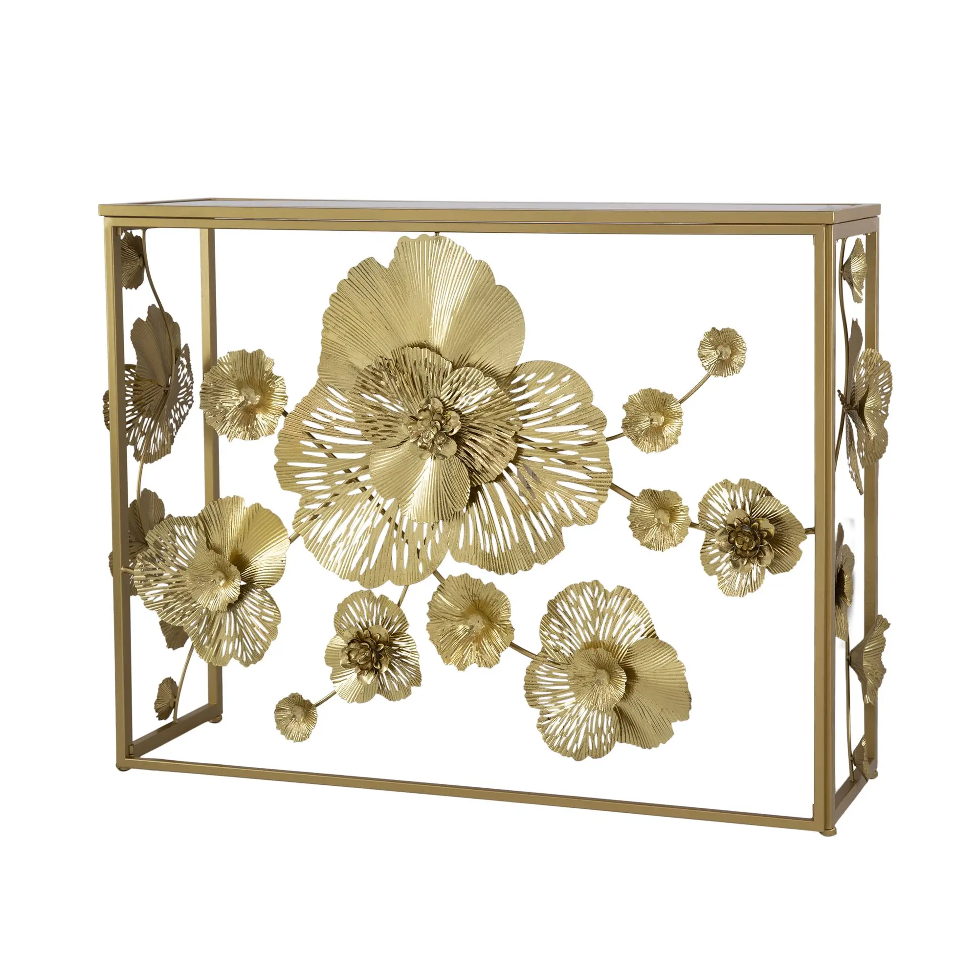 Elvarenae Florielle Gilded Console Table — product detail