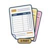3-Part NCR Carbonless Form