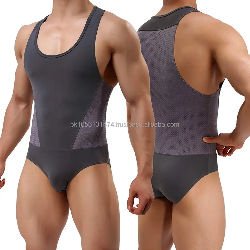 Custom Singlet Athletic Leotard Briefs Bodysuit Underwear 2023 Top