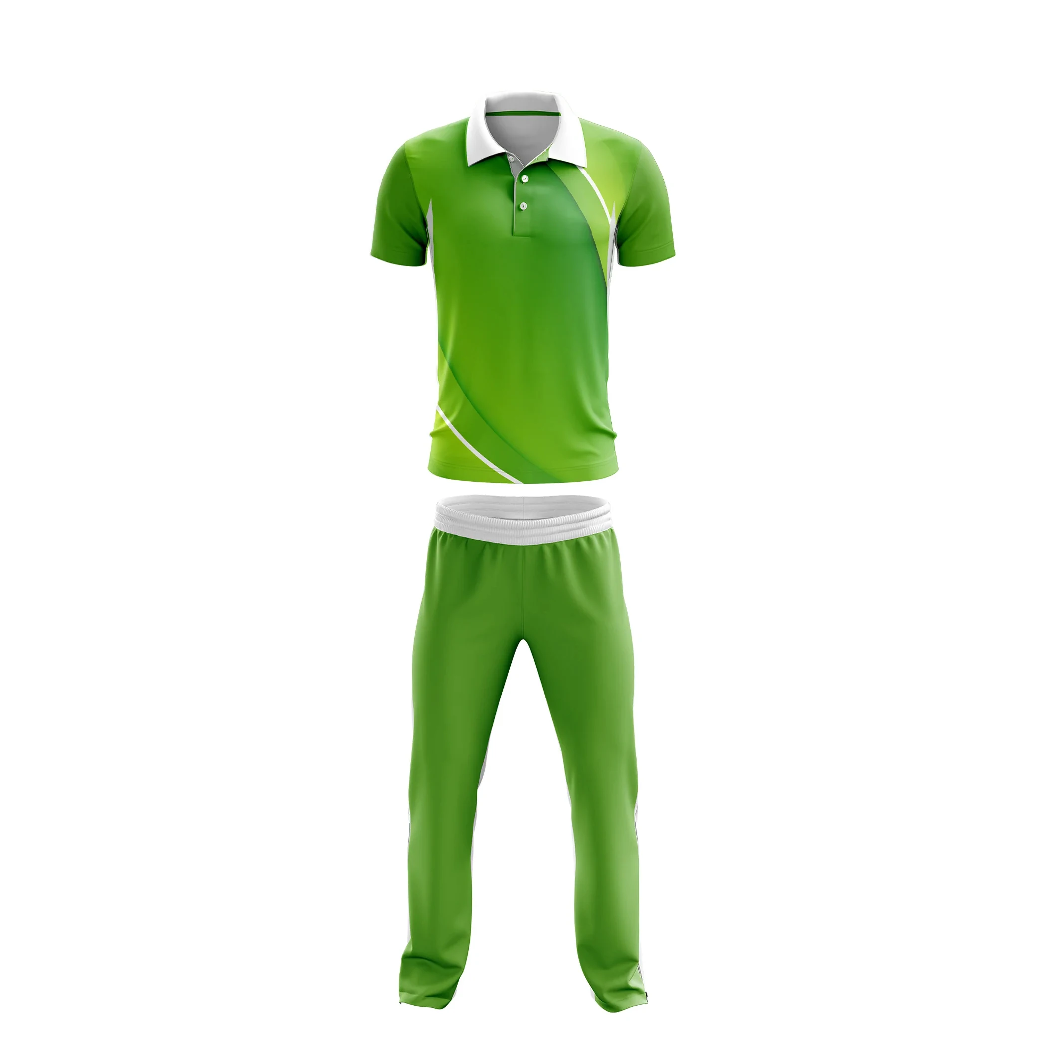 High Quality Best Design Customized Logo Printing Wholesale Design Sports Cricket Uniform on Sale Now