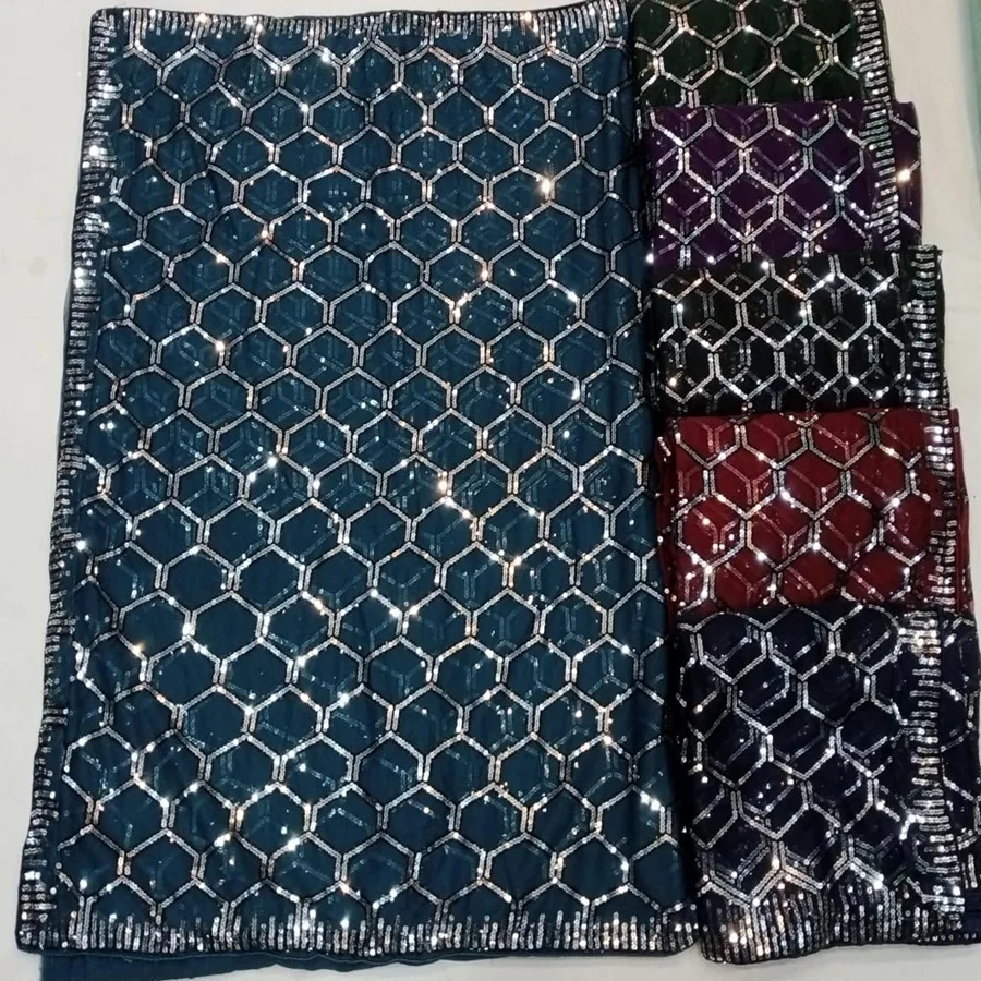 2025 Indian and Pakistani Collection Most Trending Simple Attractive and Fancy Cotton Sari for Women Girls Hot Selling Saree
