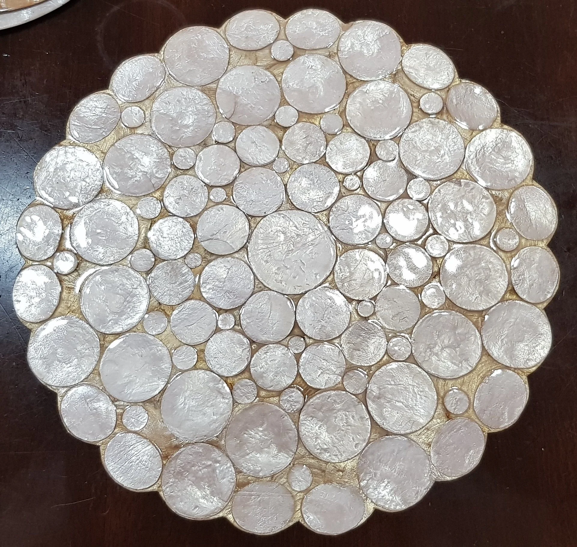 Luxury Handicraft Bamboo MDF Coasters Elegant Decorative Table Mats for Kitchen Dining Wedding Home Use