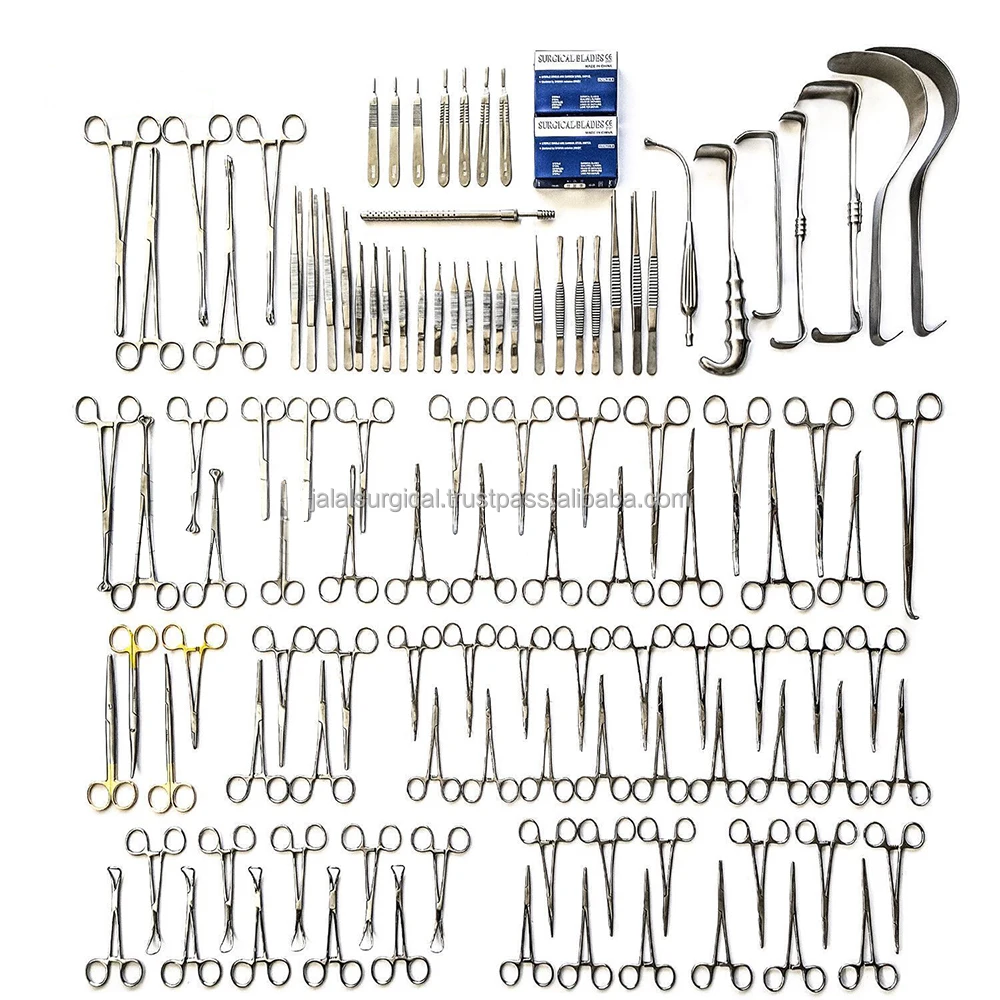 Набор инструментов для лапаротомии хирургия