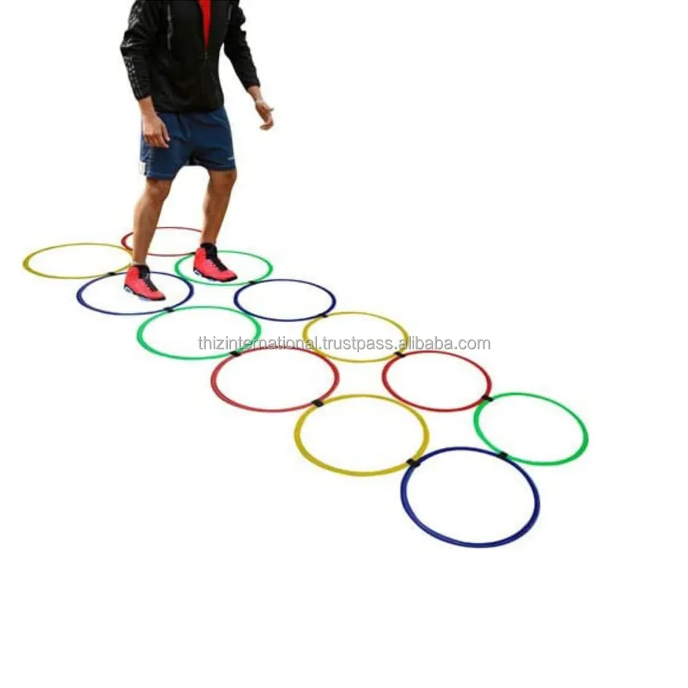 Step Speed & Agility Training Set Agility Ring Easy Storage & Portability Multi Feature Sports