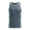 Slate Grey Mint Green