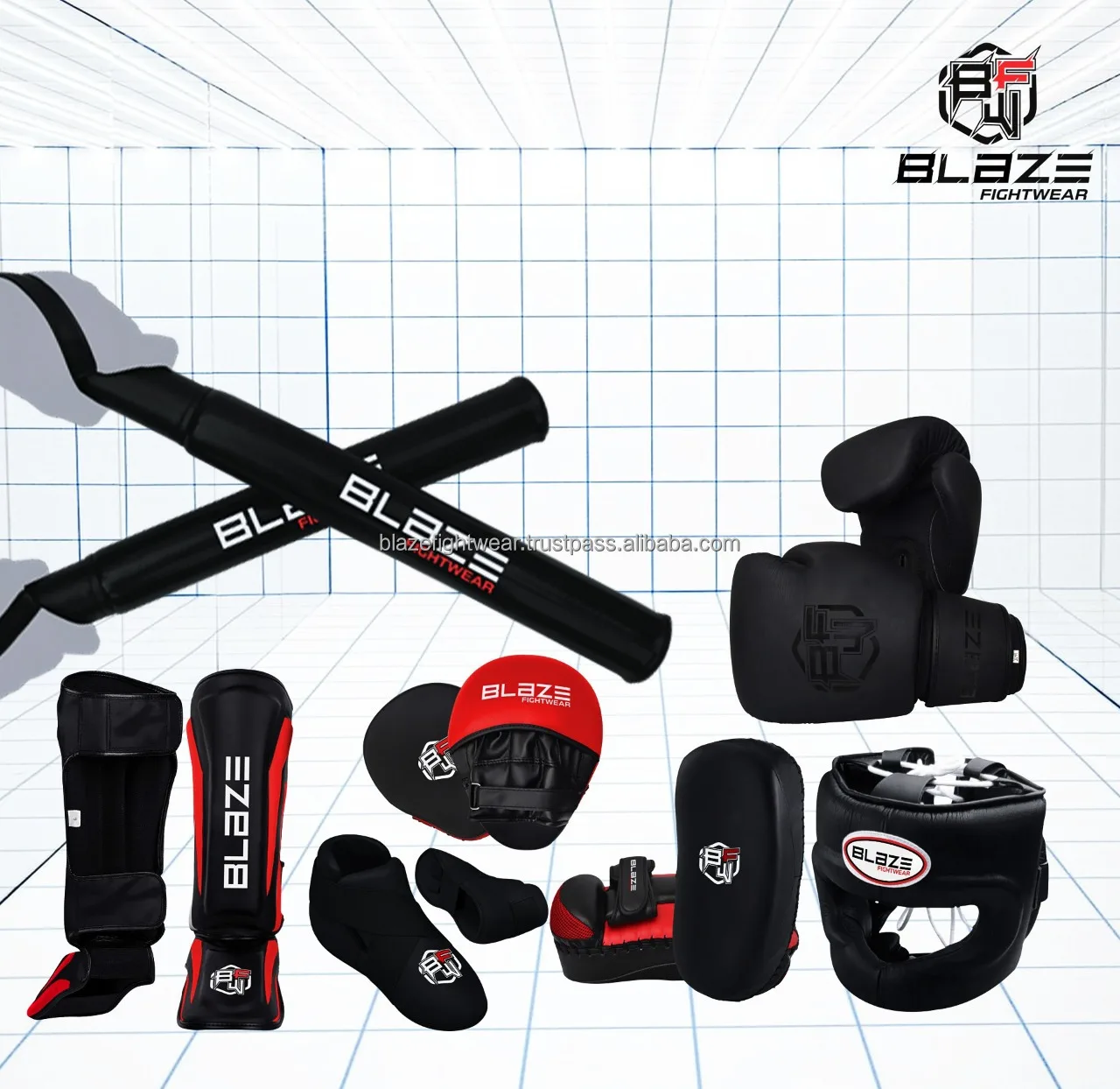 Muay Thai Boxing Gloves For Punching Bag Work Kickboxing Training