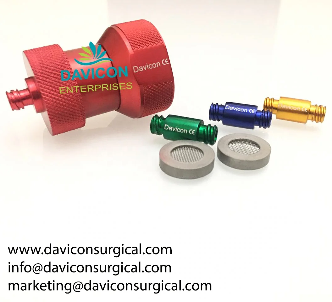 LIPOSUCTION MICRO to NANO FAT FILTER / EMULSIFIER TRANSFER SET