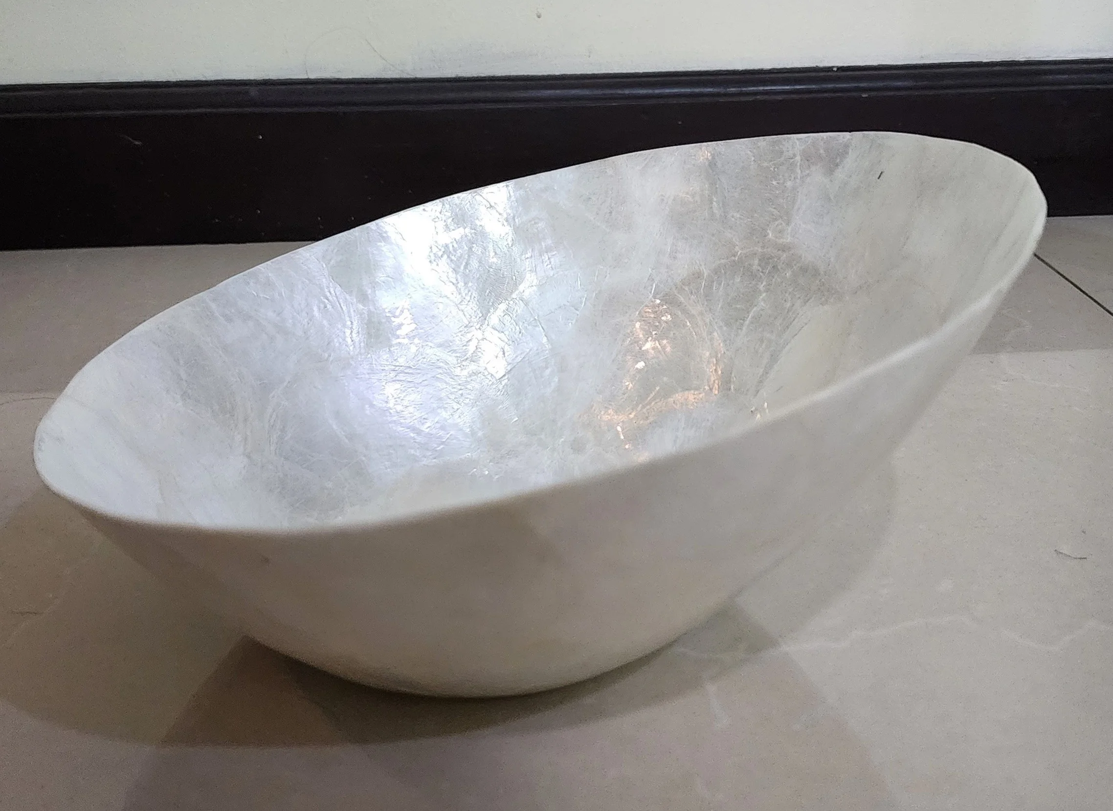 Ручной работы роскошный лоток из раковины капиз тарелки декоративная посуда столешница Декор