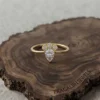 10K Gold (Moissanite)