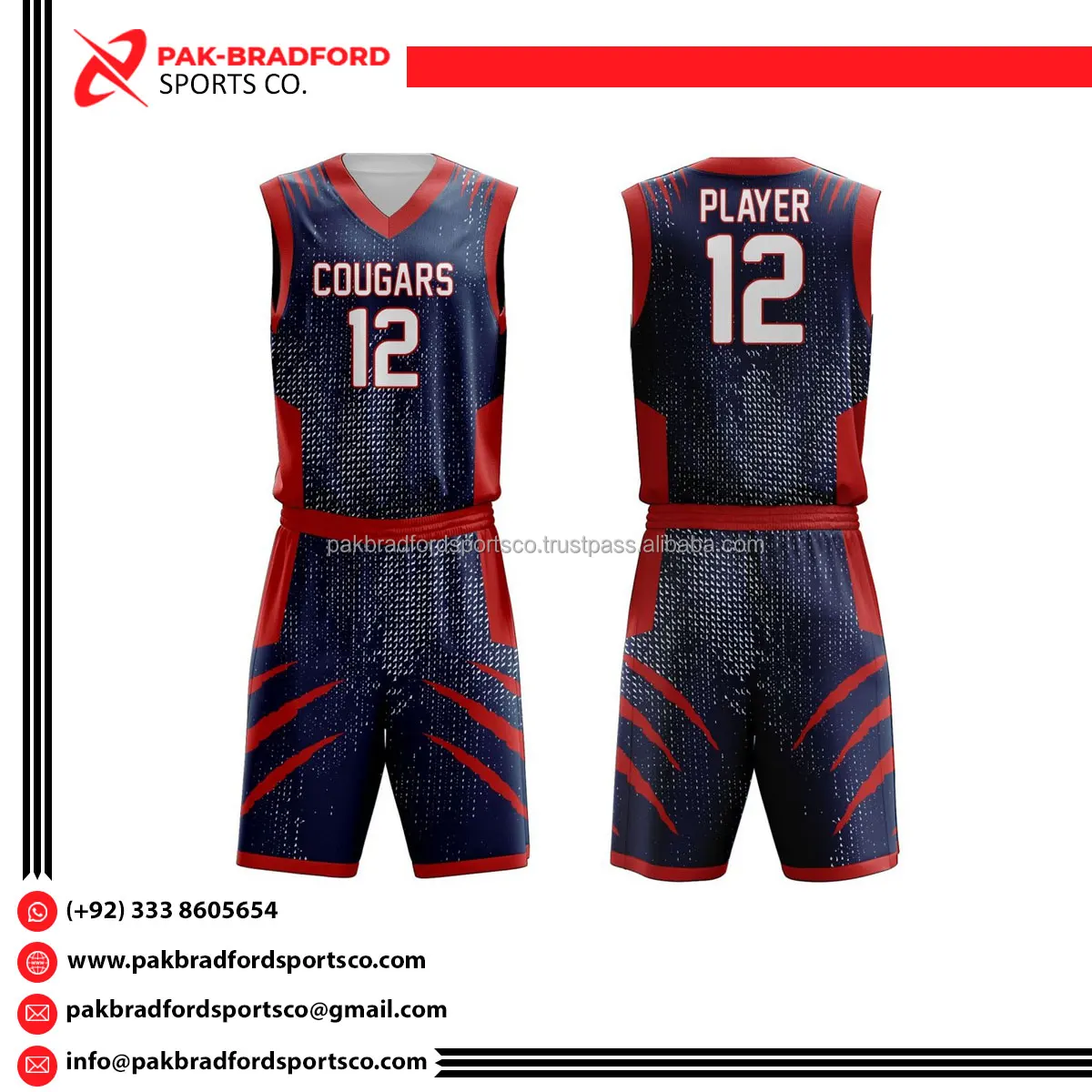 Professional Wholesale Custom Quick Dry Basketball Uniform Sports Wear