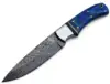 Madera azul cobalto vibrante