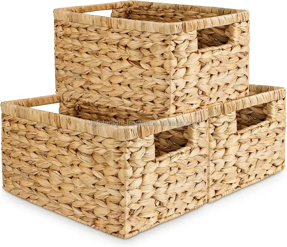 Water Hyacinth Basket | Woven Baskets