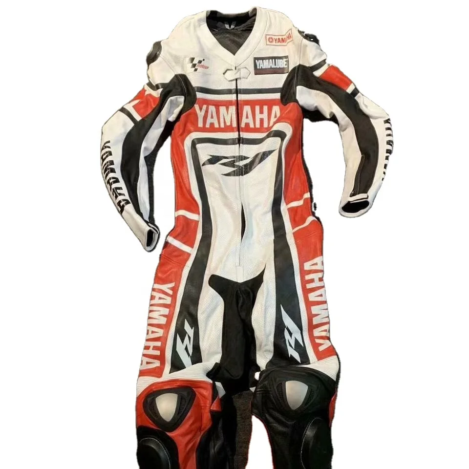 Custom Made Yamaha R1 Motorbike Leather Suits High Quality Race Suit