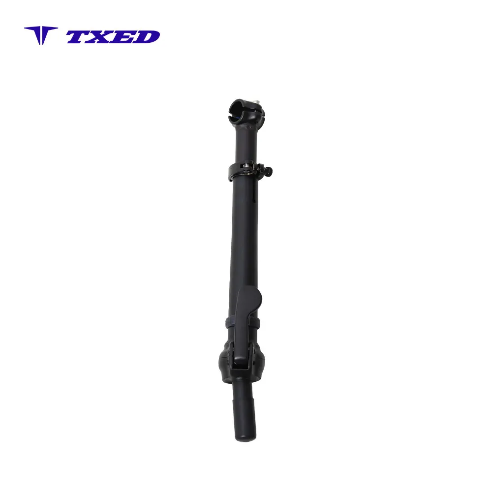 28.6mm Fork Tube Compatible 25.4mm Handlebar Clamp Telescopic Adjustable Stem Electric Bicycle 8 Left Fold Safety Wire Stack