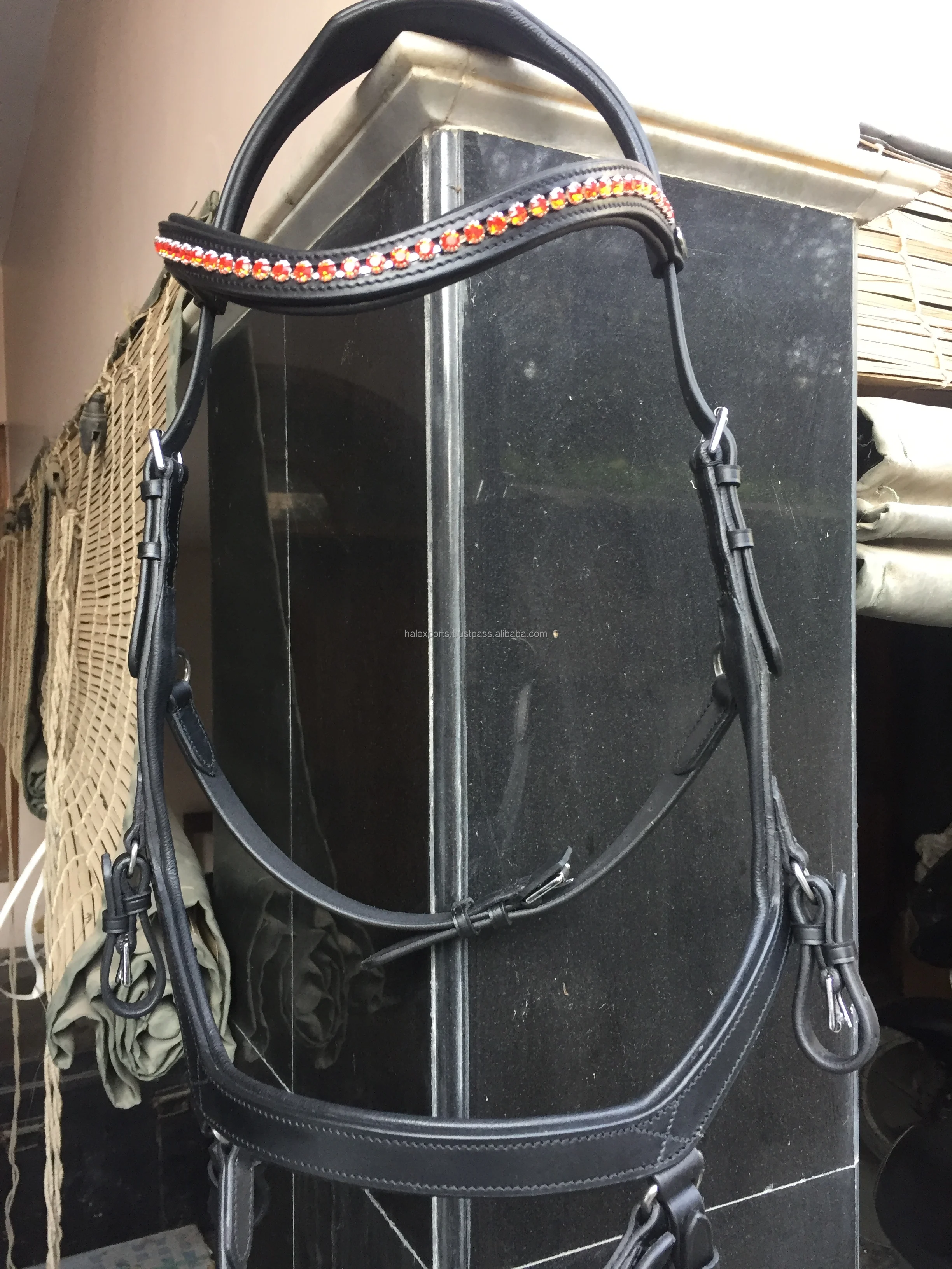 Micklem Horse Bridle On High Quality Indian Leather With Ss Buckles,Cow
