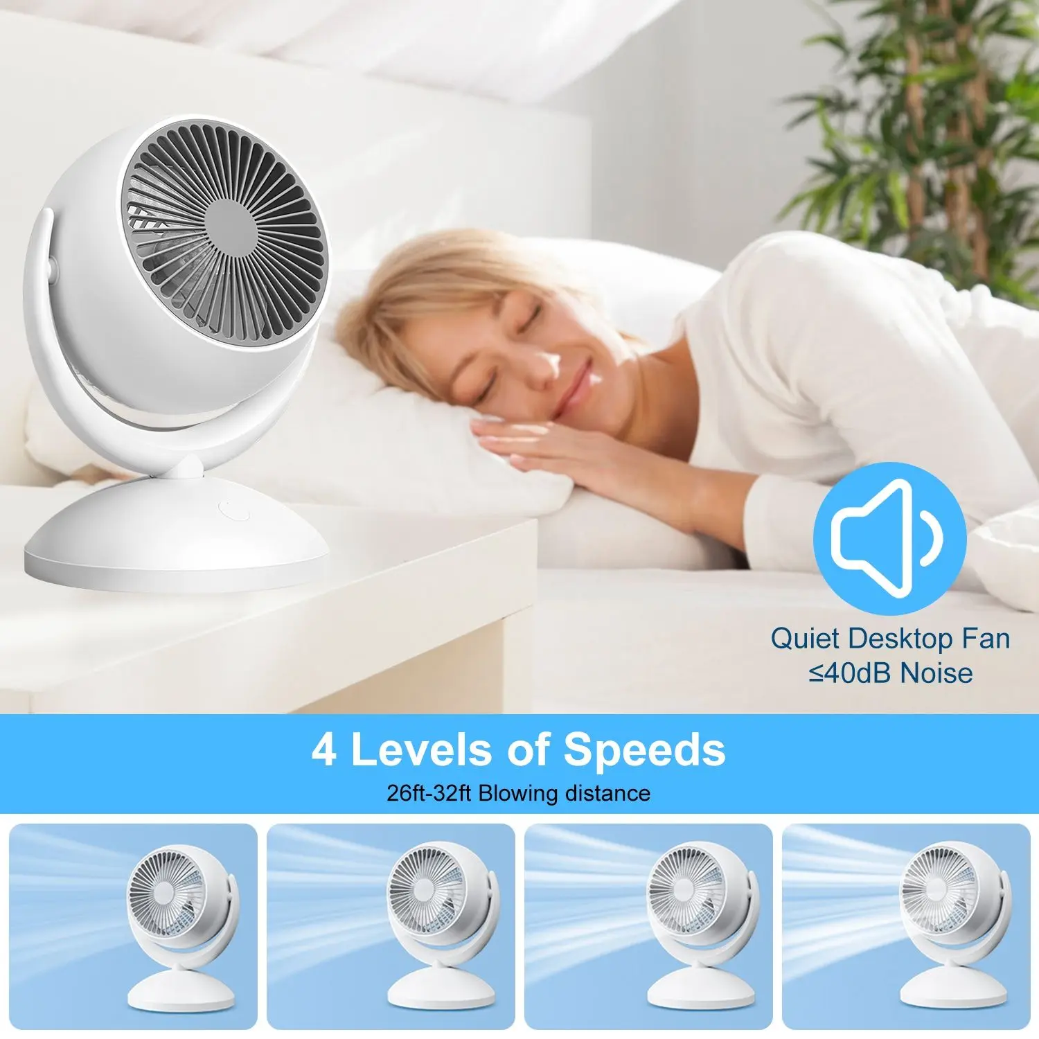 Table Fan, Portable, 7-9.9 - detail 4