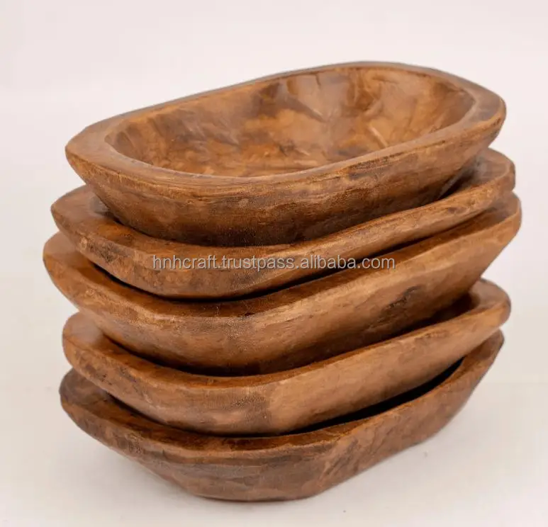 Wood Dog Paw Dough Bowl Wooden Dough Bowl Oem Custom Antique Colorful