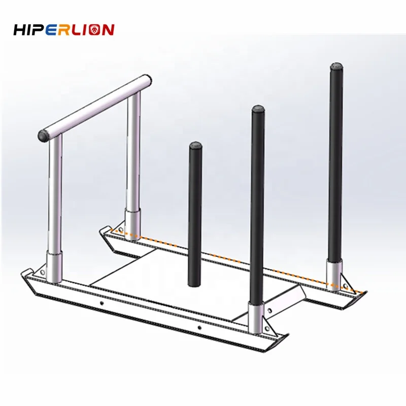 Регулируемая оптовая продажа, Тяговая машина, Тяговая мощность, тренажерный зал, фитнес-танк, сани, машина