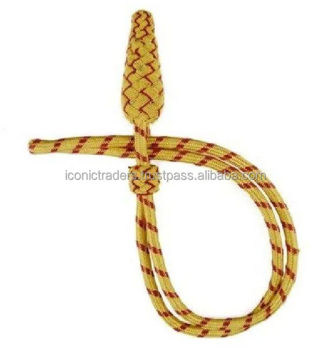 New Royal Officer Gold Deluxe Sword Knot Silver/british Sword Knot ...