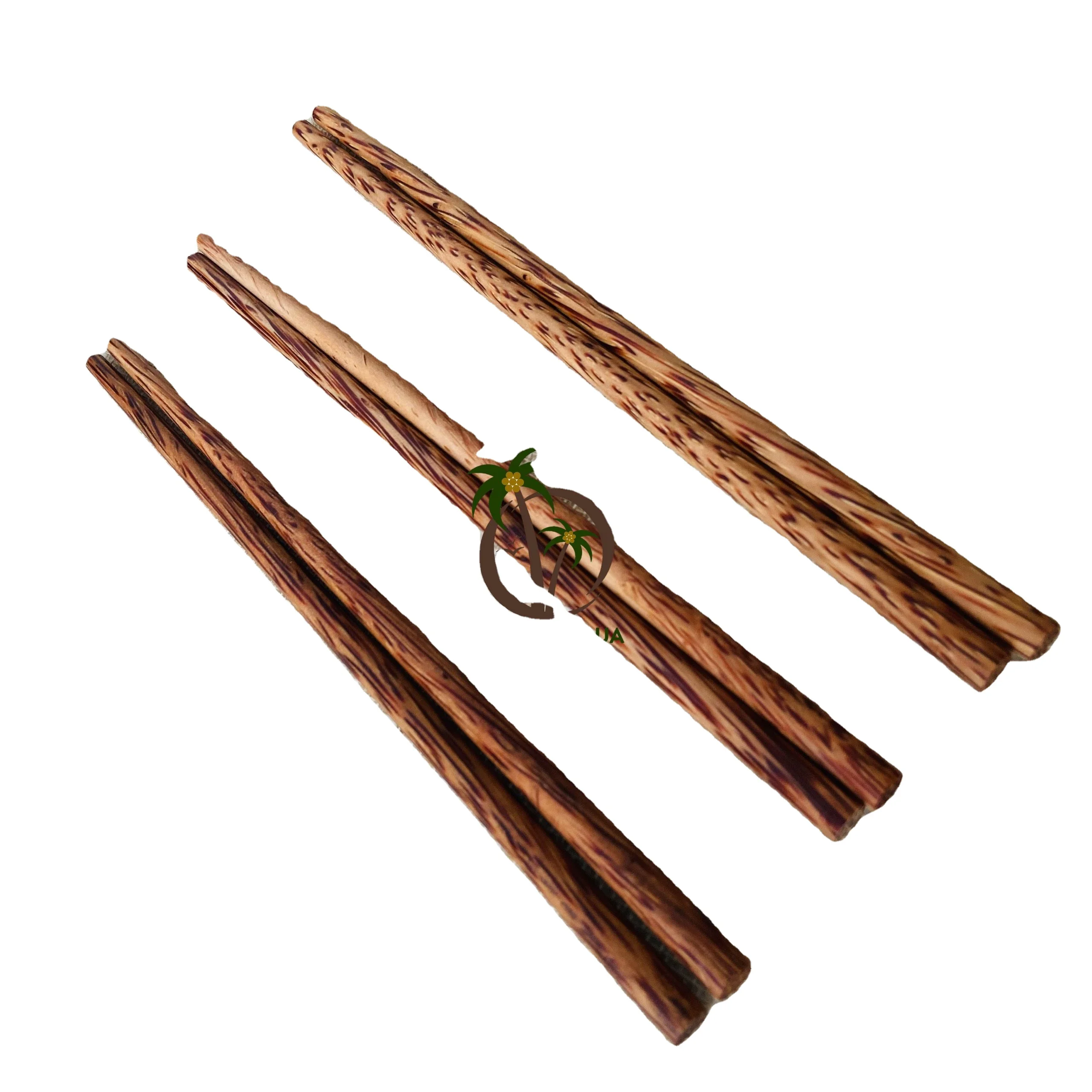 COCONUT CHOPSTICKS DISPOSABLE CUTLERY SET BAMBOO CUTLERY COCONUT CUTLERY/ COCONUT WOODEN SPOON SET/COCONUT BOWL EBONY SPOON