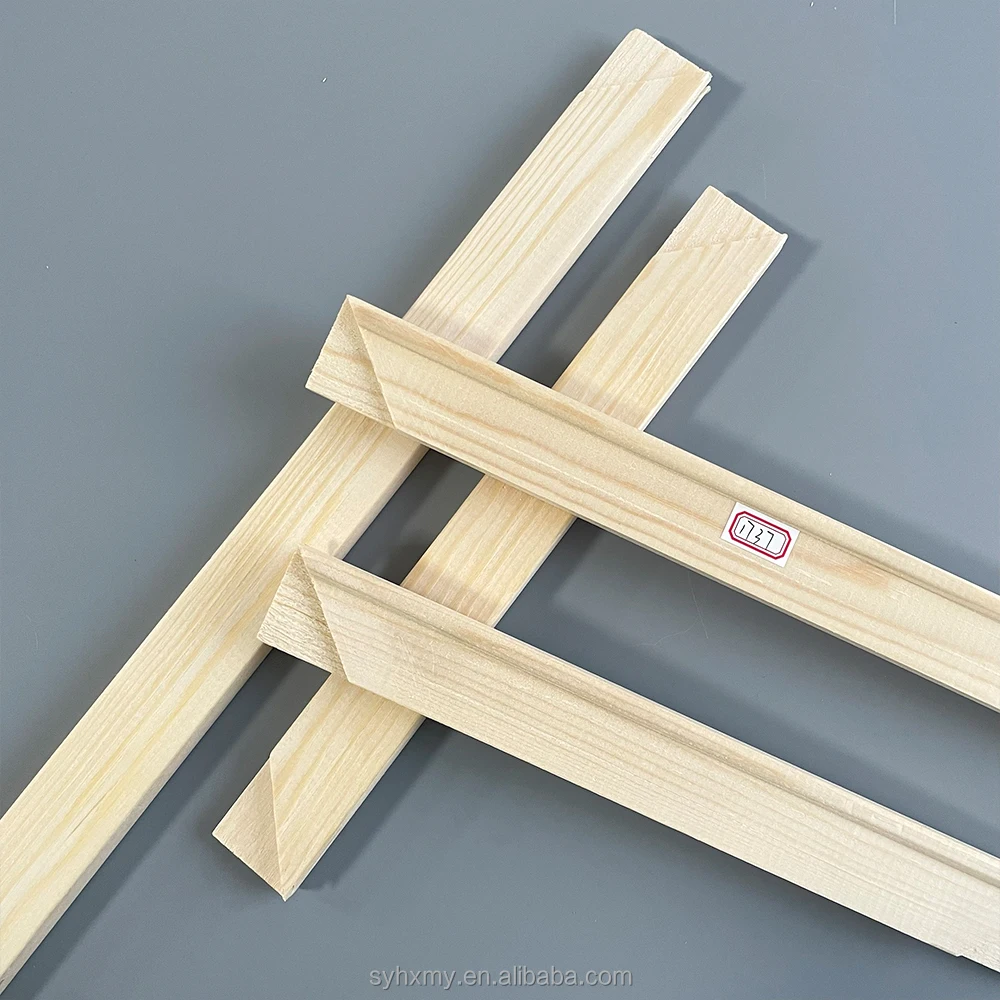 Wholesale 17*37mm Stretcher Bars Wooden For Printing Canvas Solid Wood