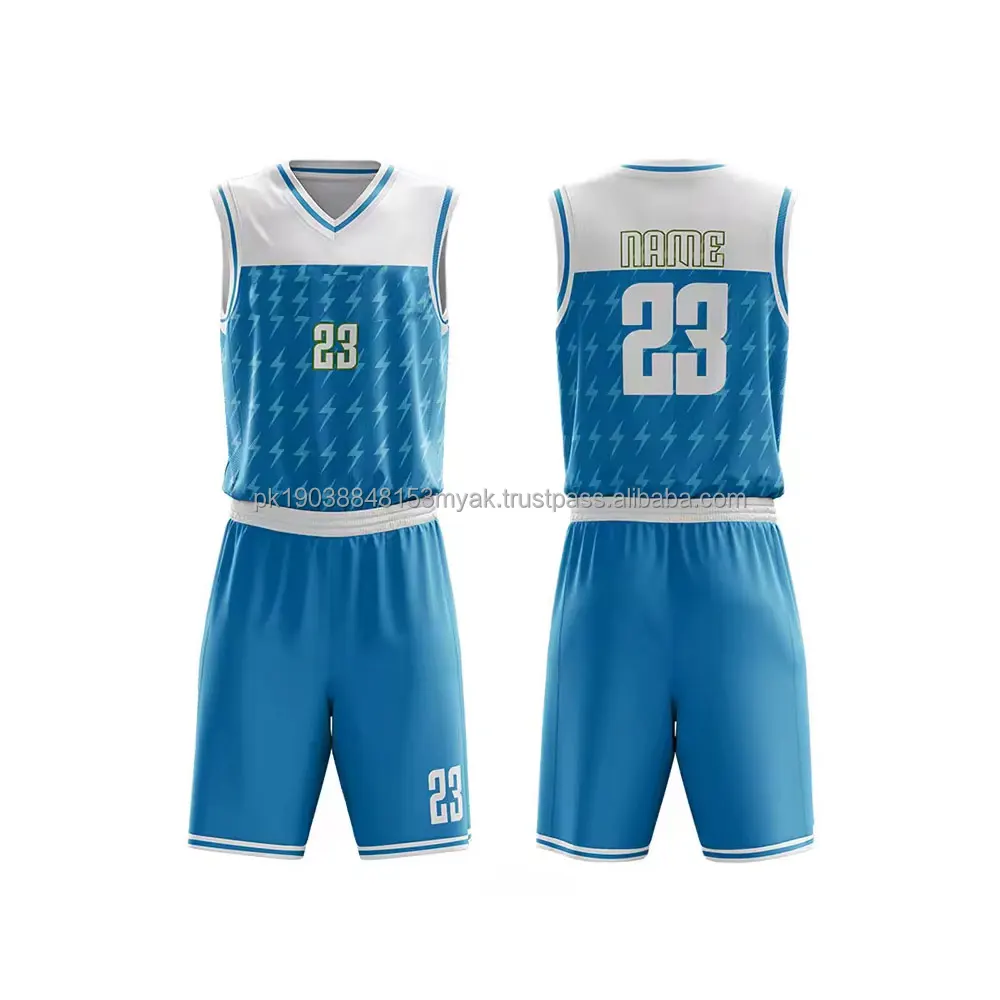 Customized Sublimation And Logo Basketball Jersey And Shorts New Men's ...