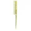9 pcs Gold Plating Hair Cutting Comb