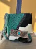 Black With Turquoise