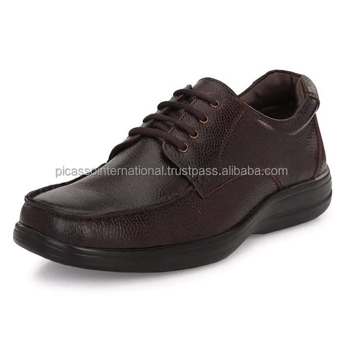 Customized Logo Best Quality Hot Selling Men's Formal Casual Wear Office Party Wear Genuine Leather Shoes for Bulk Purchase