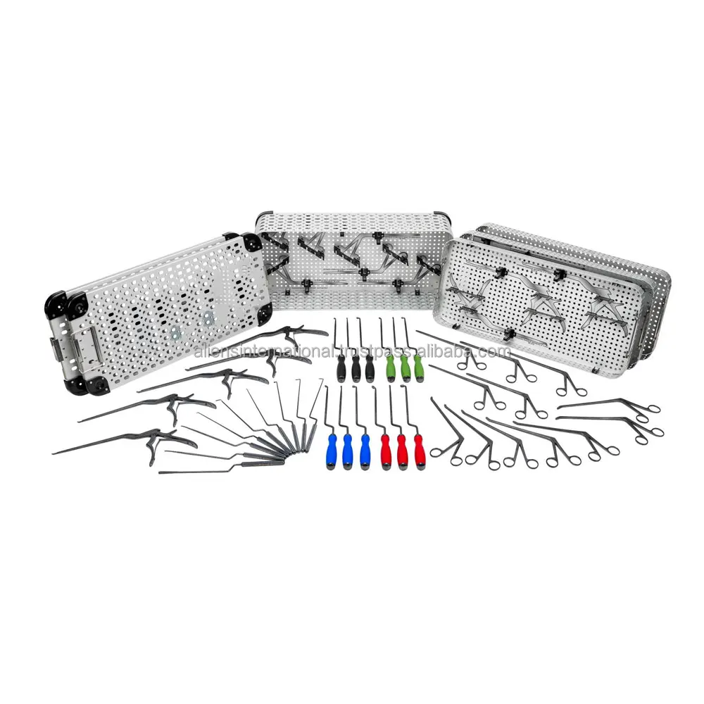 Lumbar Peek Fusion Cage Instruments Set Spine Surgery Cage Instrument ...